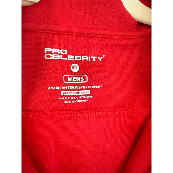 Panda Express Uniform Size XL Red Polo Shirt Log Embroidered Work Short Sleeve - Picture 3 of 6